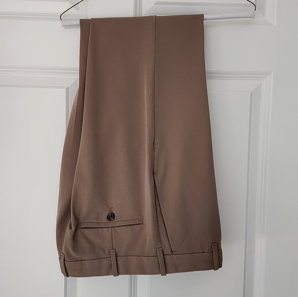 Men's Van Heusen Tan Flex Trousers 30X30
